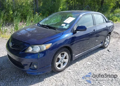 2012 Toyota Corolla S from USA, damaged, VIN 2T1BU4EE9CC866329